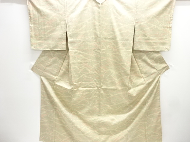 抽象模様織り出し西陣お召着物